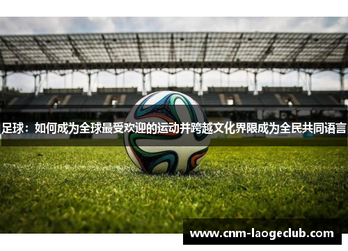 足球:如何成为全球最受欢迎的运动并跨越文化界限成为全民共同语言